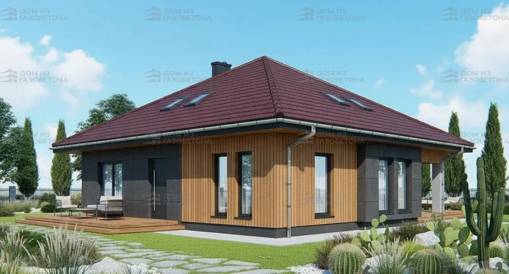 Проект Двухэтажный дом 15 на 18, 338 м2