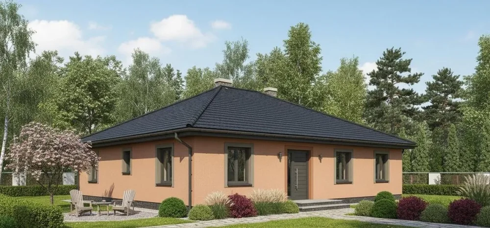 Проект Одноэтажный дом 20 на 16, 221 м2